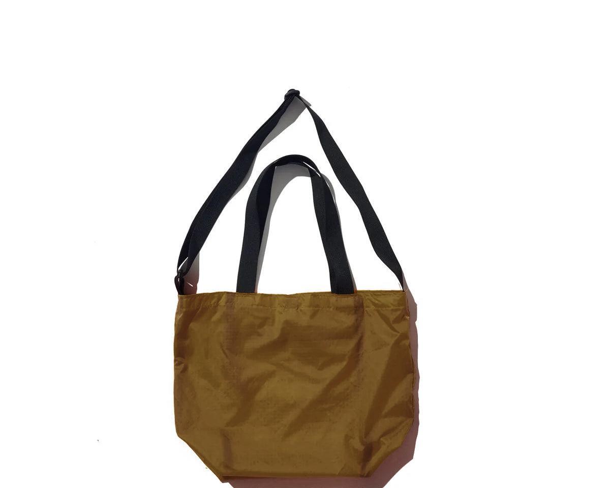 Mini Packable Tote / Tan x Black Product Image