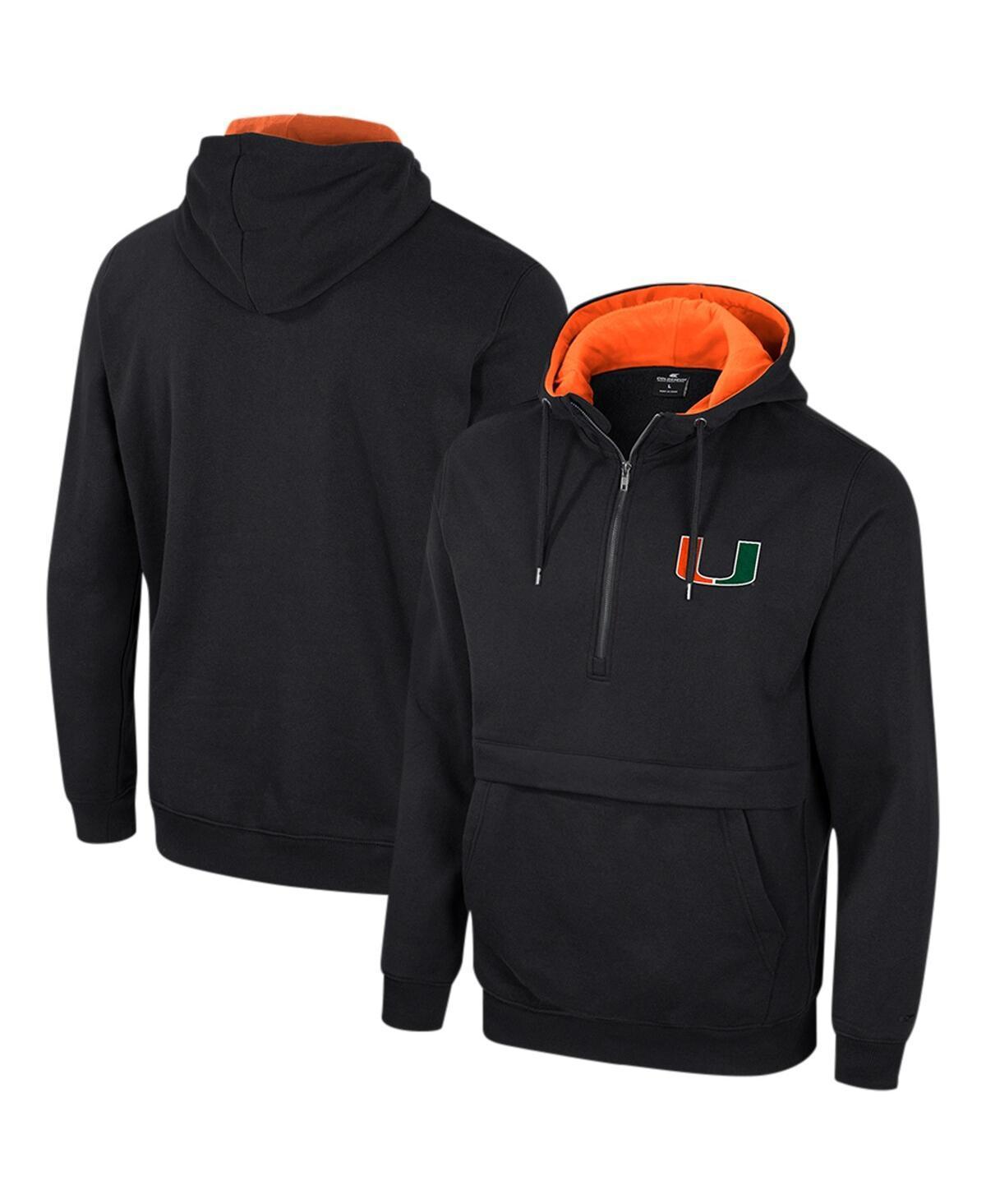 Men's Colosseum Navy Virginia Cavaliers Team Half-Zip Pullover Hoodie, Size: 2XL, Blue Product Image