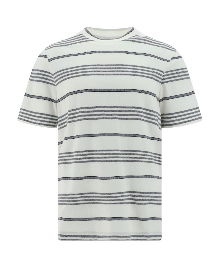 BRUNELLO CUCINELLI Man T-shirt Man White T-shirts Product Image