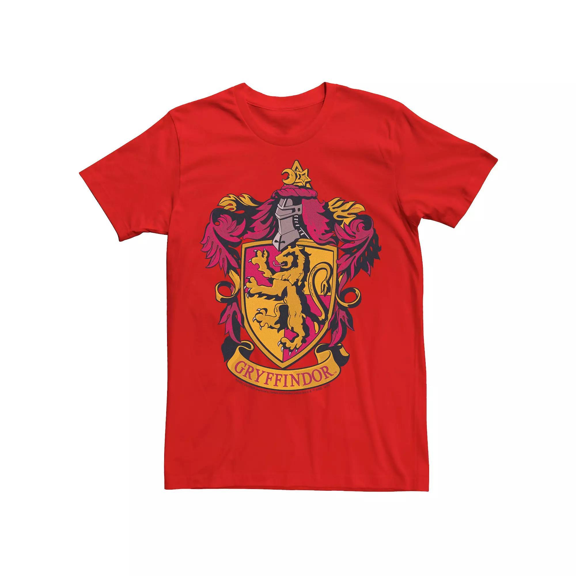Men's Harry Potter Gryffindor House Crest Graphic Tee, Size: Small, Red Product Image