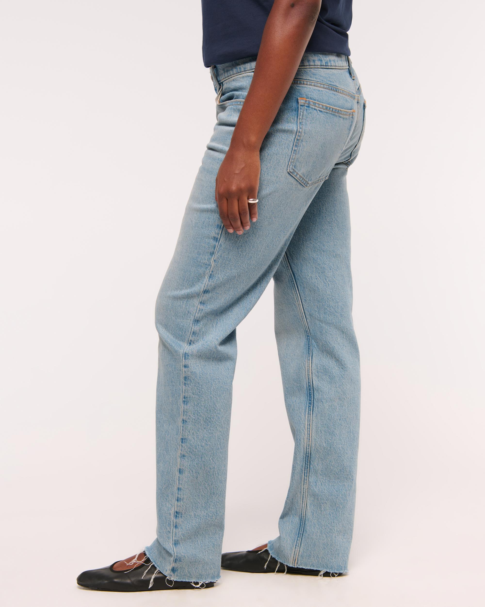 Mid Rise 90s Straight Jean Product Image
