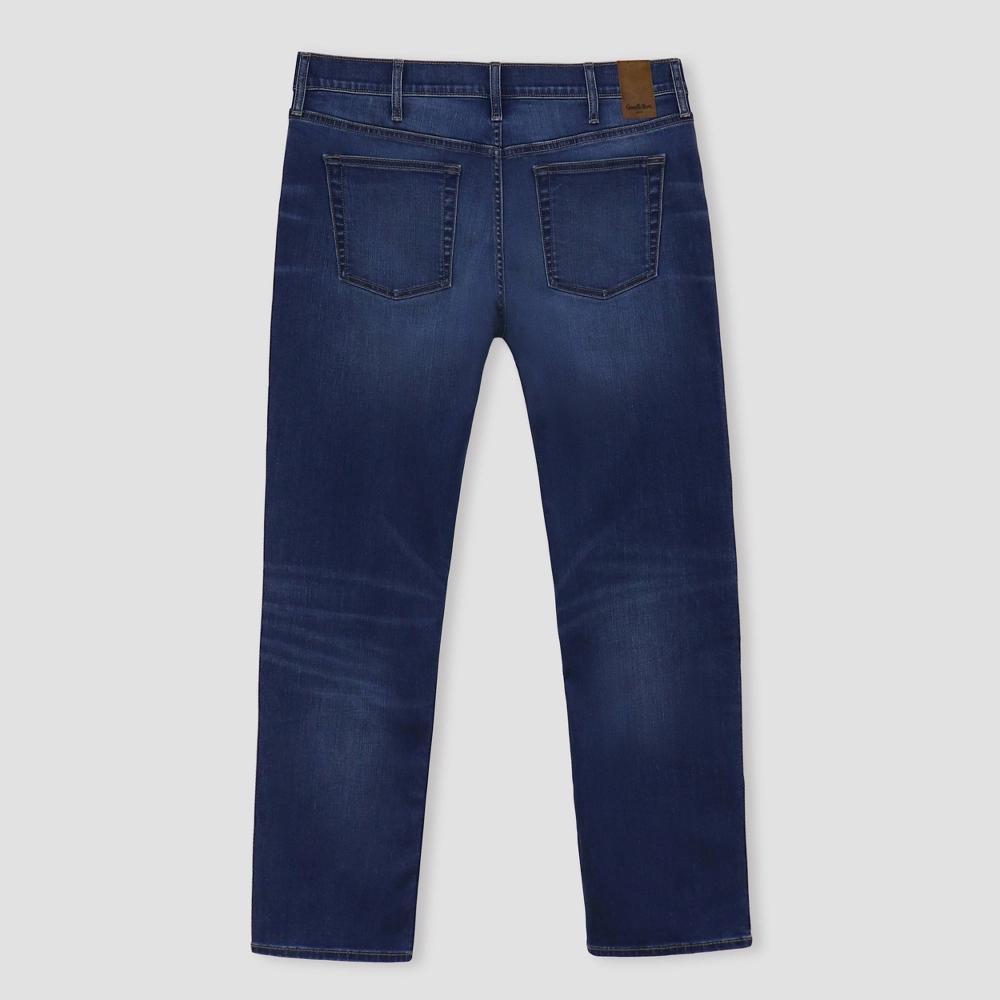 Men's Big & Tall Fit Jeans - Goodfellow & Co™ Medium Wash 38x36: Mid Rise, Relaxed Leg Denim Product Image