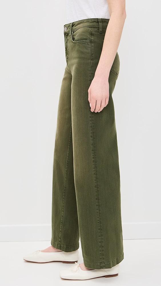 L'AGENCE Scottie High Rise Wide Leg Jeans | Shopbop Product Image