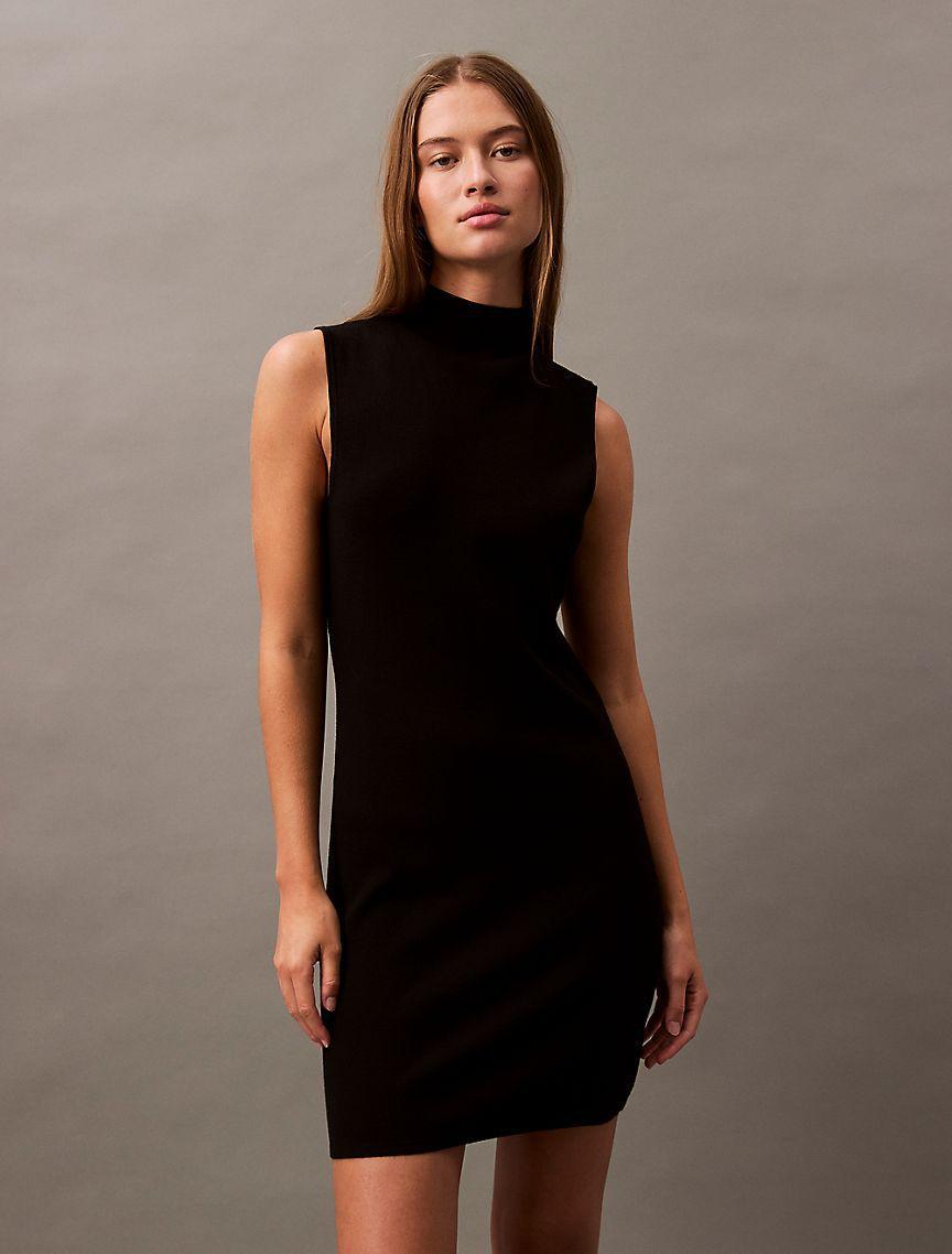 Tech Knit Sleeveless Mini Dress Product Image