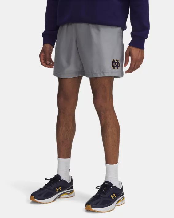 UA Woven Collegiate Graphic Mens Shorts Product Image