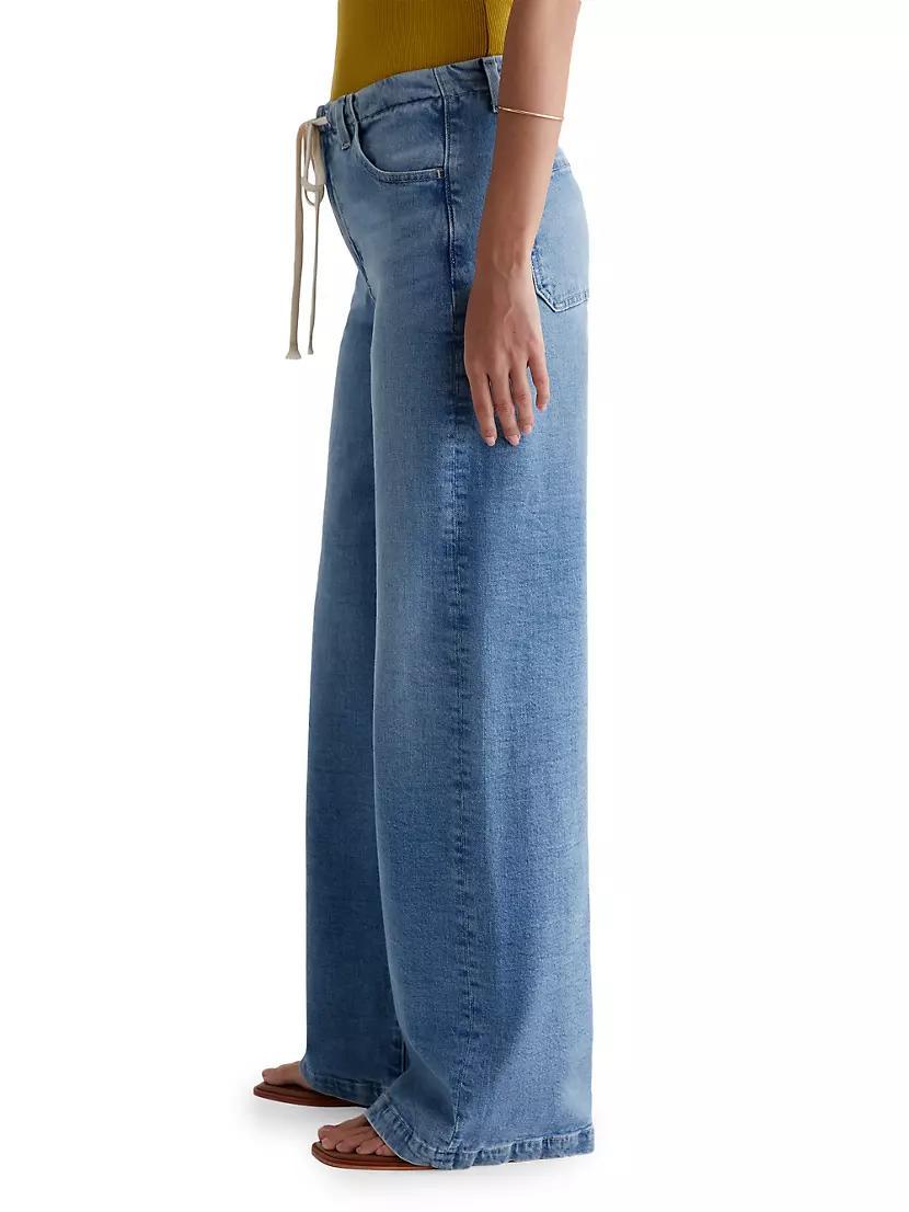 Stella Drawstring Stretch Cotton Jeans Product Image