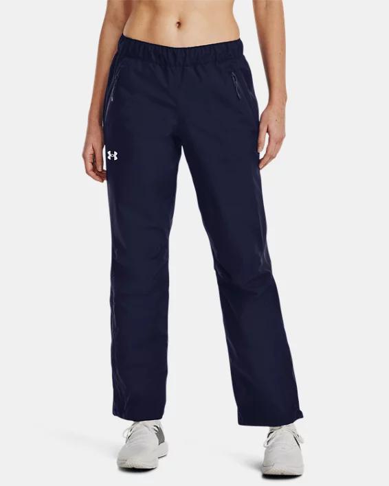 UA Stormproof Lined Womens Rain Pants Product Image