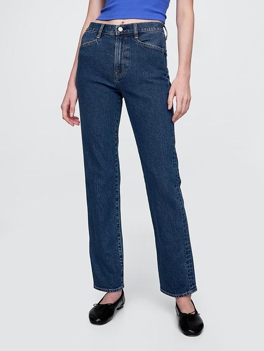 High Rise ’90s Straight Jeans Product Image