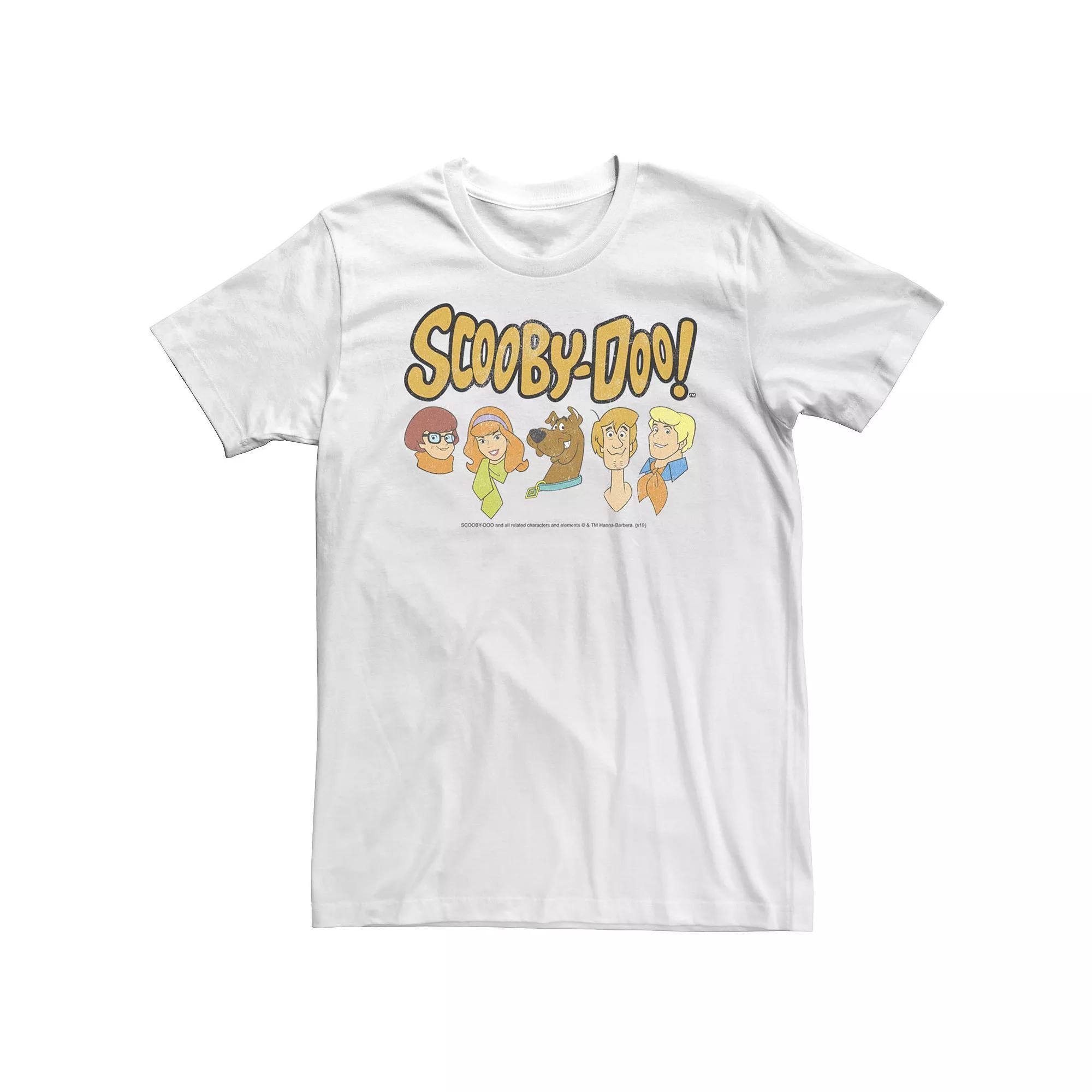 Big & Tall Scooby-Doo Character Tee, Men's, Size: 4XLT, White Product Image