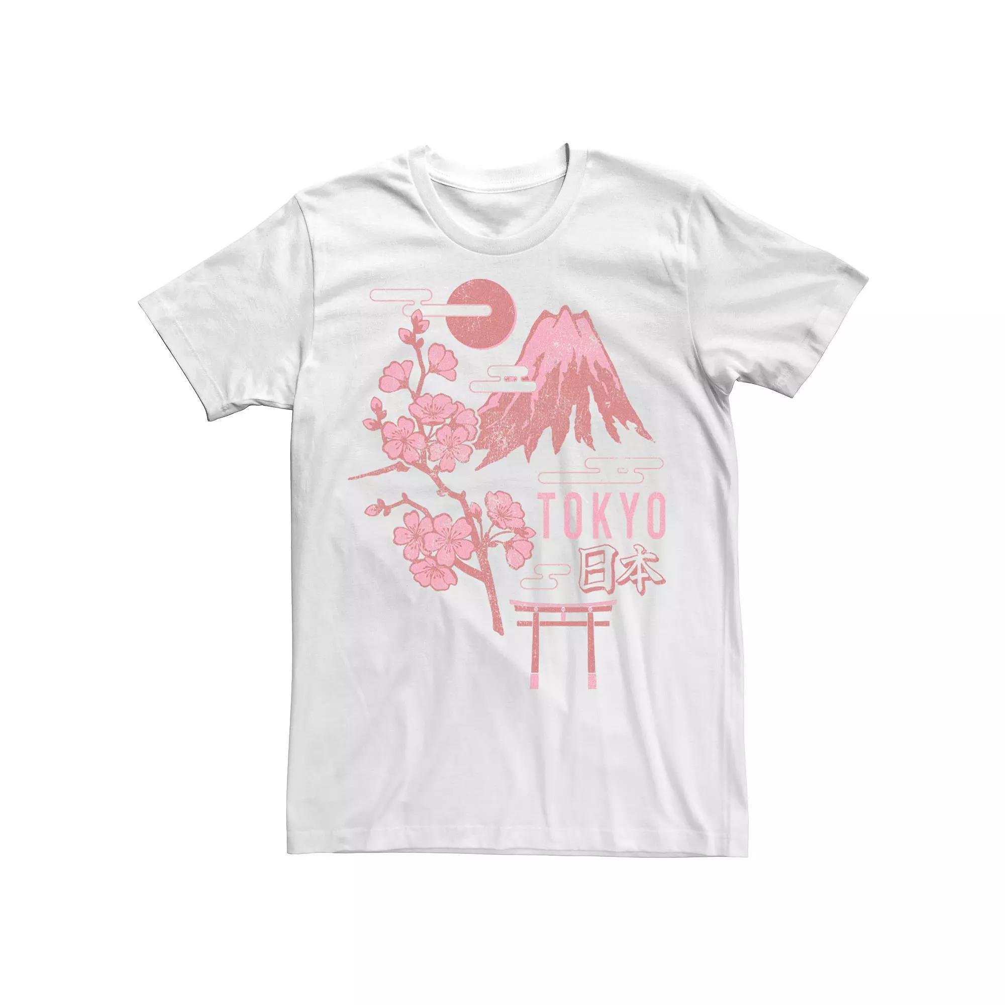 Men's Fifth Sun Tokyo Japan Kanji Tee, Size: XXL, White Product Image