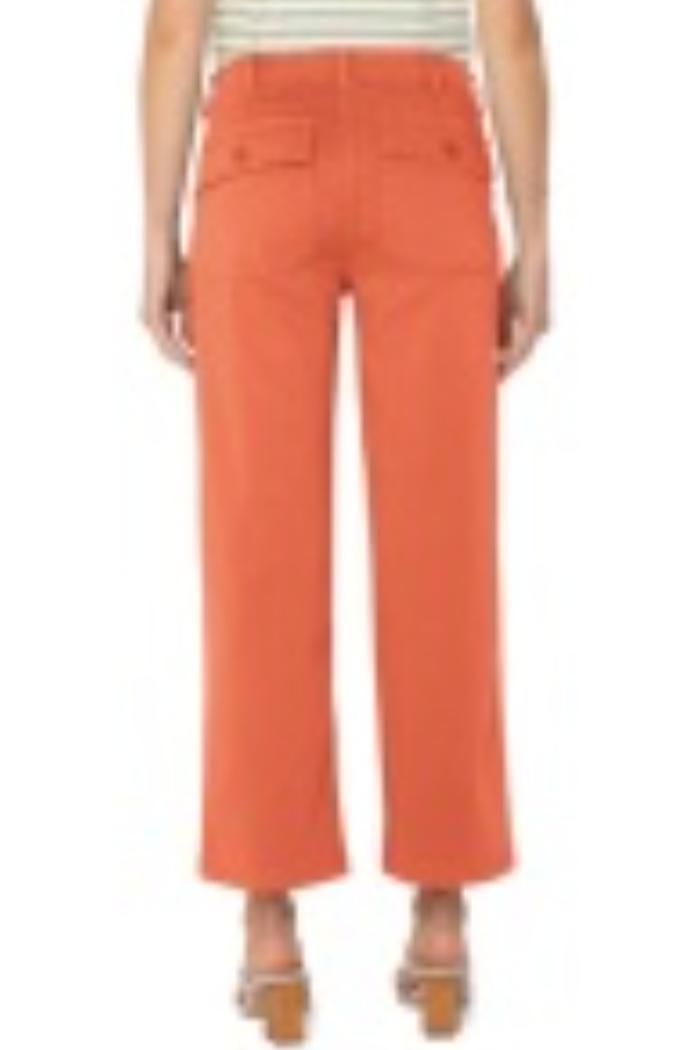 Cargo Wide Leg Crop Pant Product Image