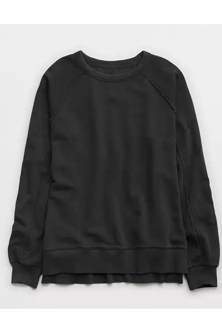 Aerie East West Crew Sweatshirt Women's Product Image