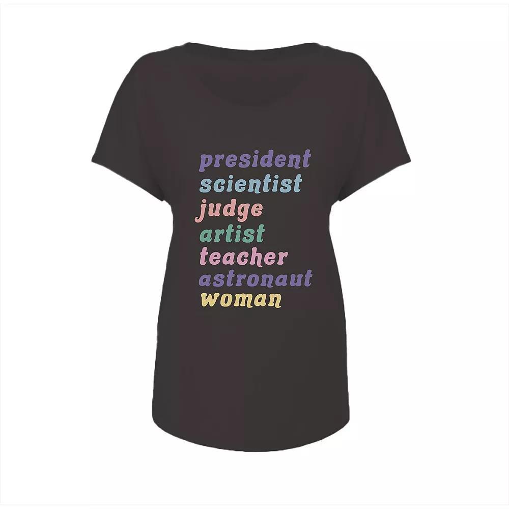 Junior's Grayson Threads President Graphic Tee, Women's, Size: XL, Vintage Black Product Image