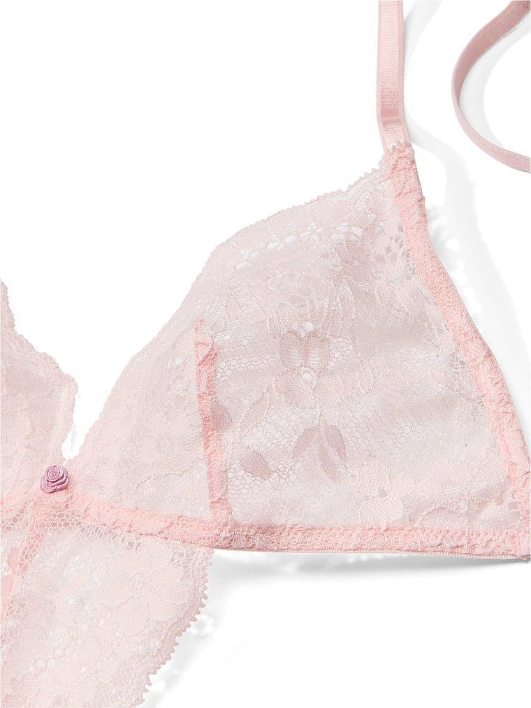 Dare to Dream Lace Strappy Triangle Teddy Product Image