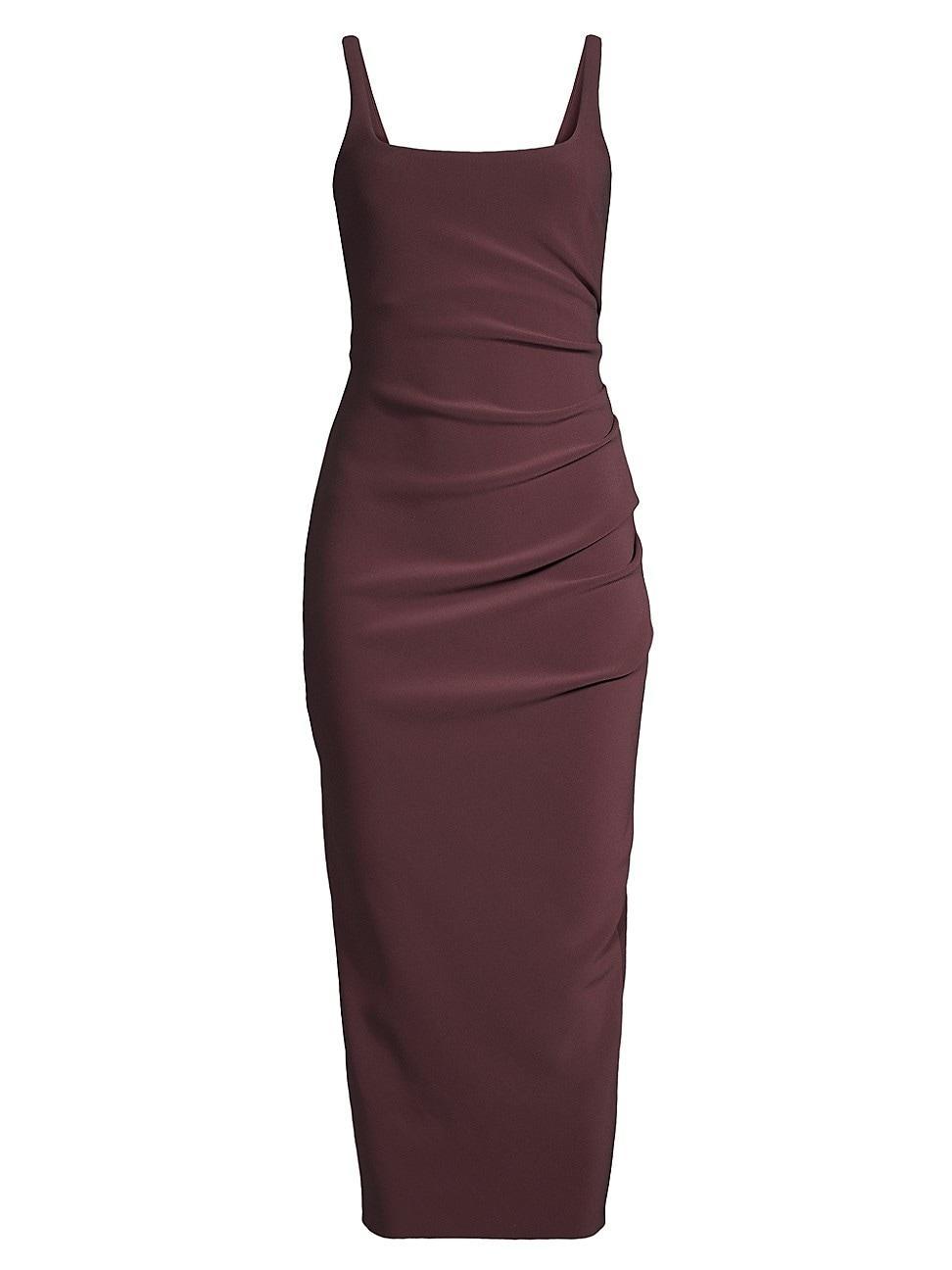 Womens Karina Tuck Midi-Dress Product Image