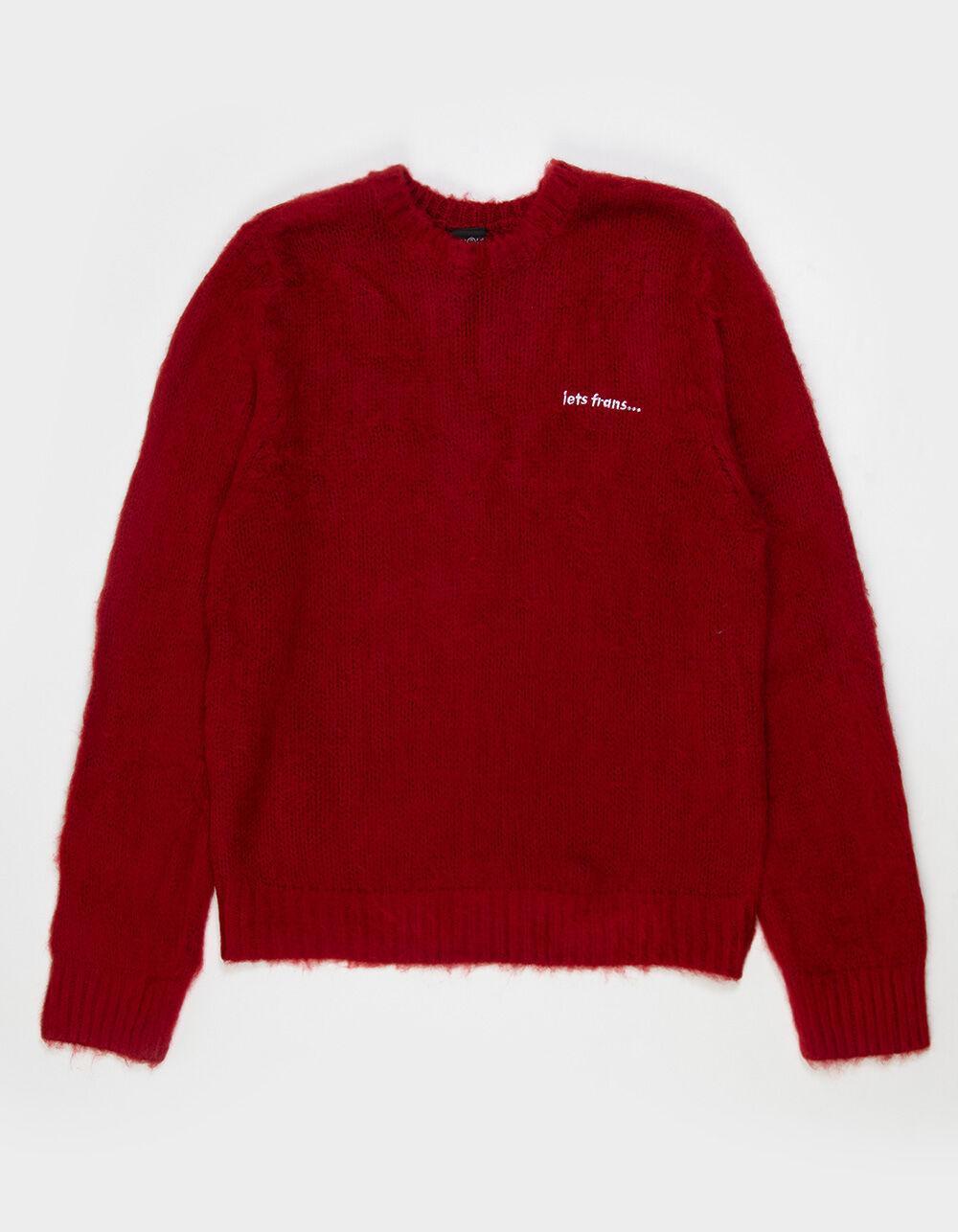 IETS FRANS Brushed Mens Crewneck Sweater Product Image