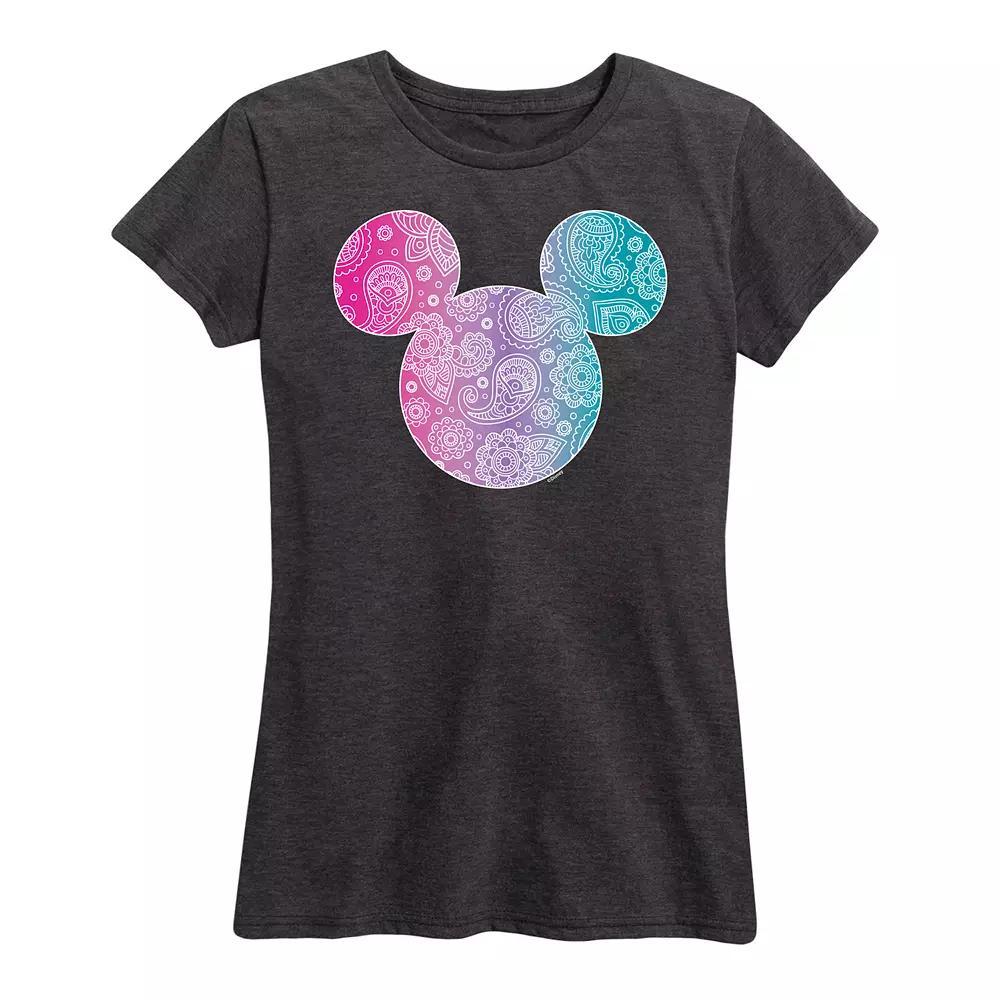 Womens Barbie Logo Stacked Spring Graphic Tee Blue Product Image