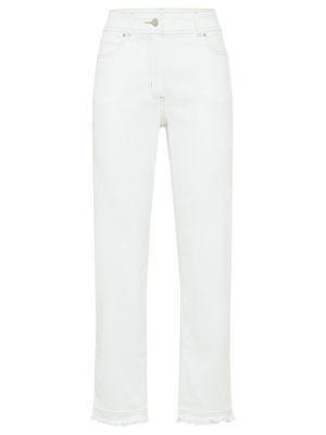 Olsen Womens Mona Fit Straight Leg Power Stretch Cropped Jean Product Image