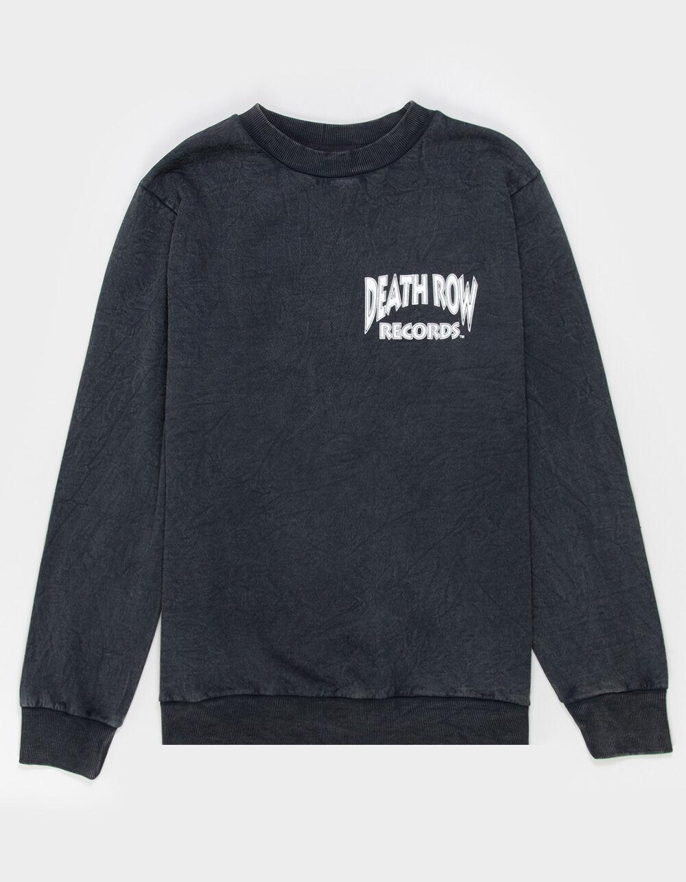 DEATH ROW RECORDS Doberman Mens Crewneck Sweatshirt - CHARCOAL Product Image