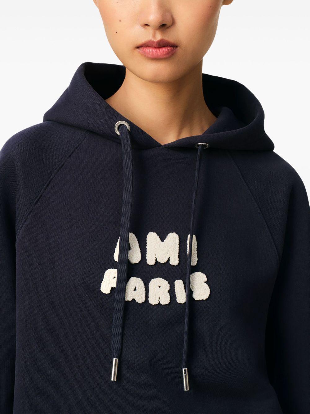 logo-print hoodie  Product Image