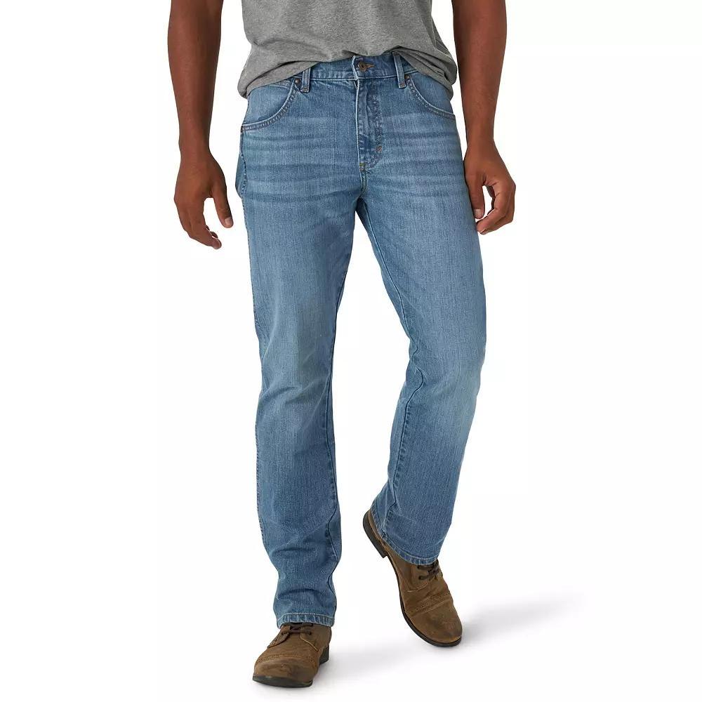 Men's Wrangler Legacy Straight-Leg Jeans, Size: 42X30, Drake Product Image