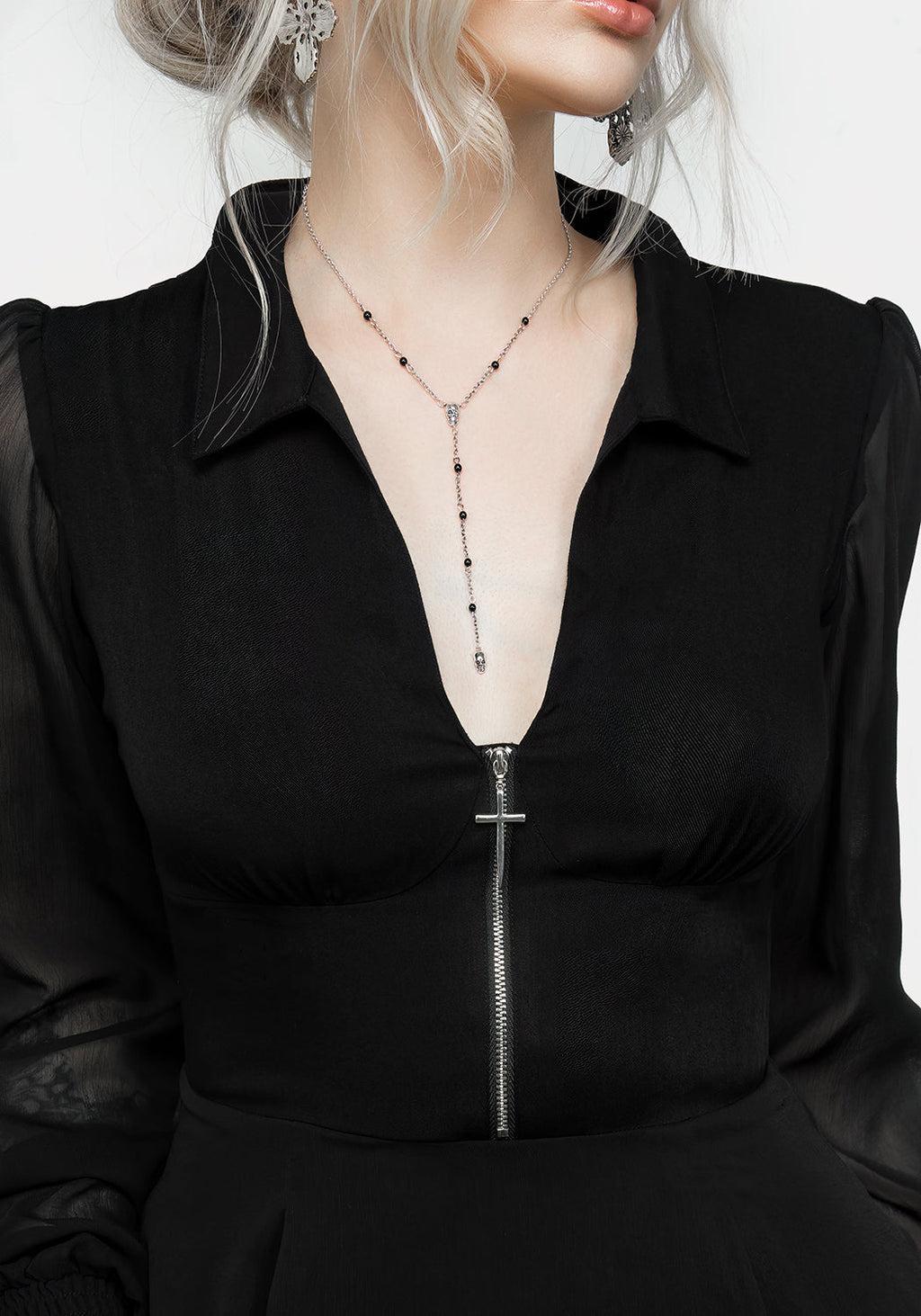 Nancy Sheer Midi Shirt Dress Product Image