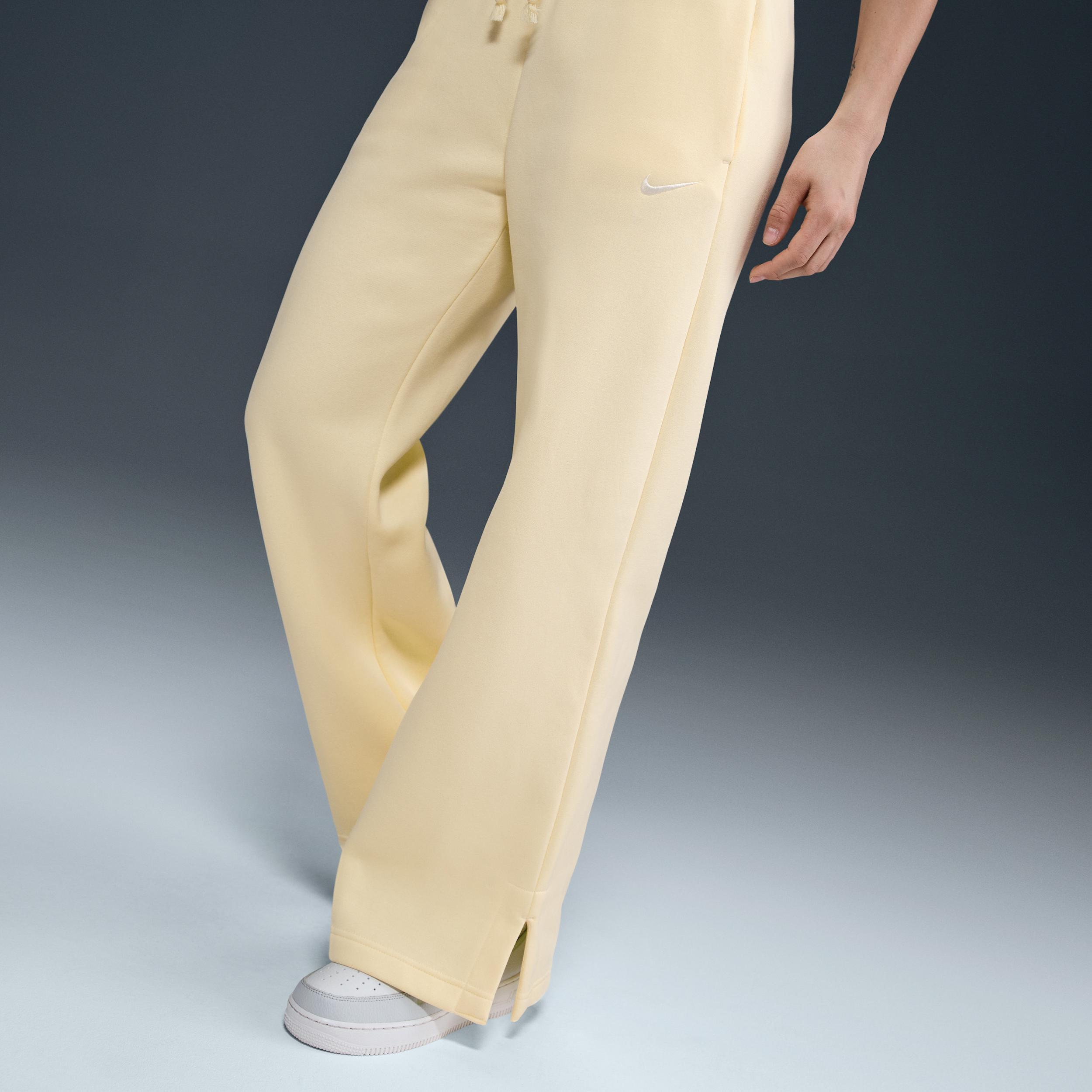 Nike Womens Sportswear Phoenix Fleece High-Waisted Wide-Leg Sweatpants Product Image