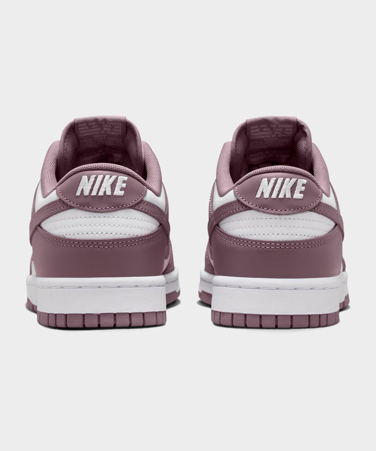 Nike Dunk Low in White + Taupe Grey Product Image