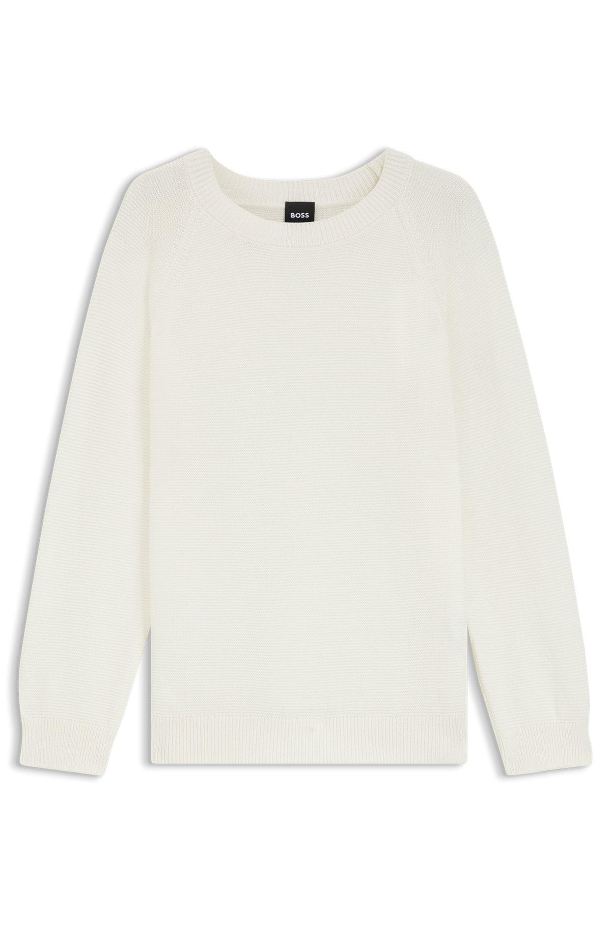 Knitted sweater in pure cotton Product Image