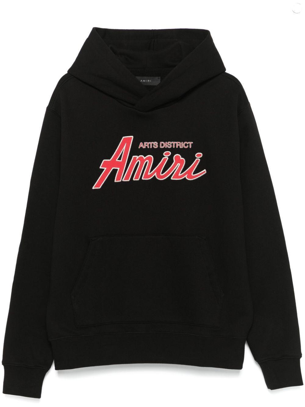 AMIRI Man Black Sweatshirts Product Image