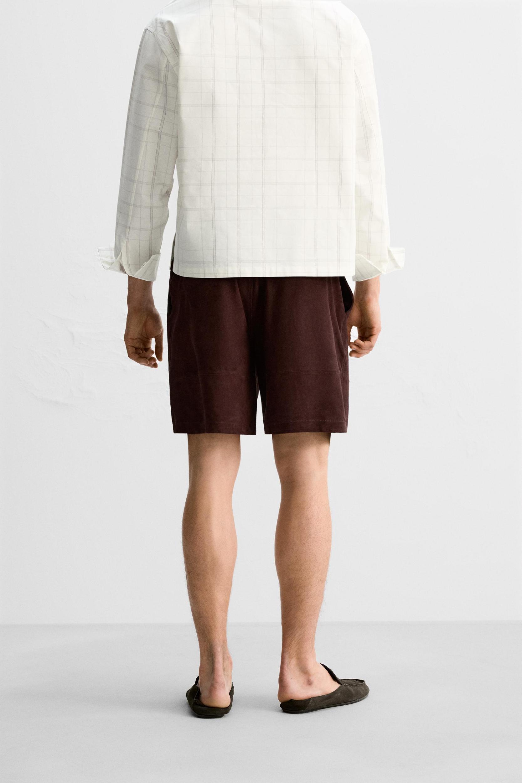 LIMITED EDITION SUEDE SHORTS Product Image