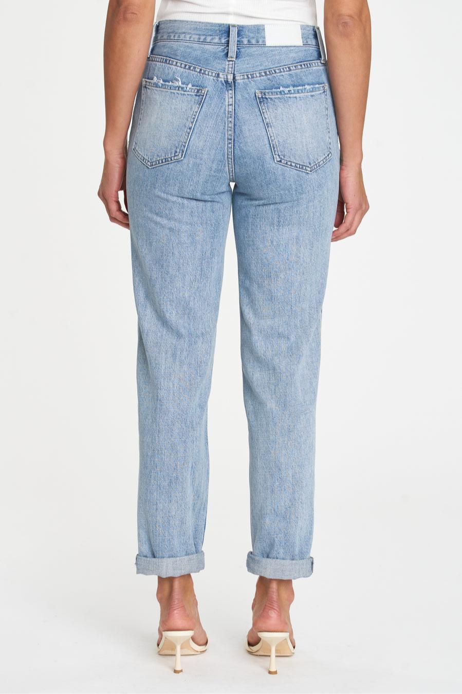PRESLEY HIGH RISE RELAXED ROLLER- Fusion Wash Product Image