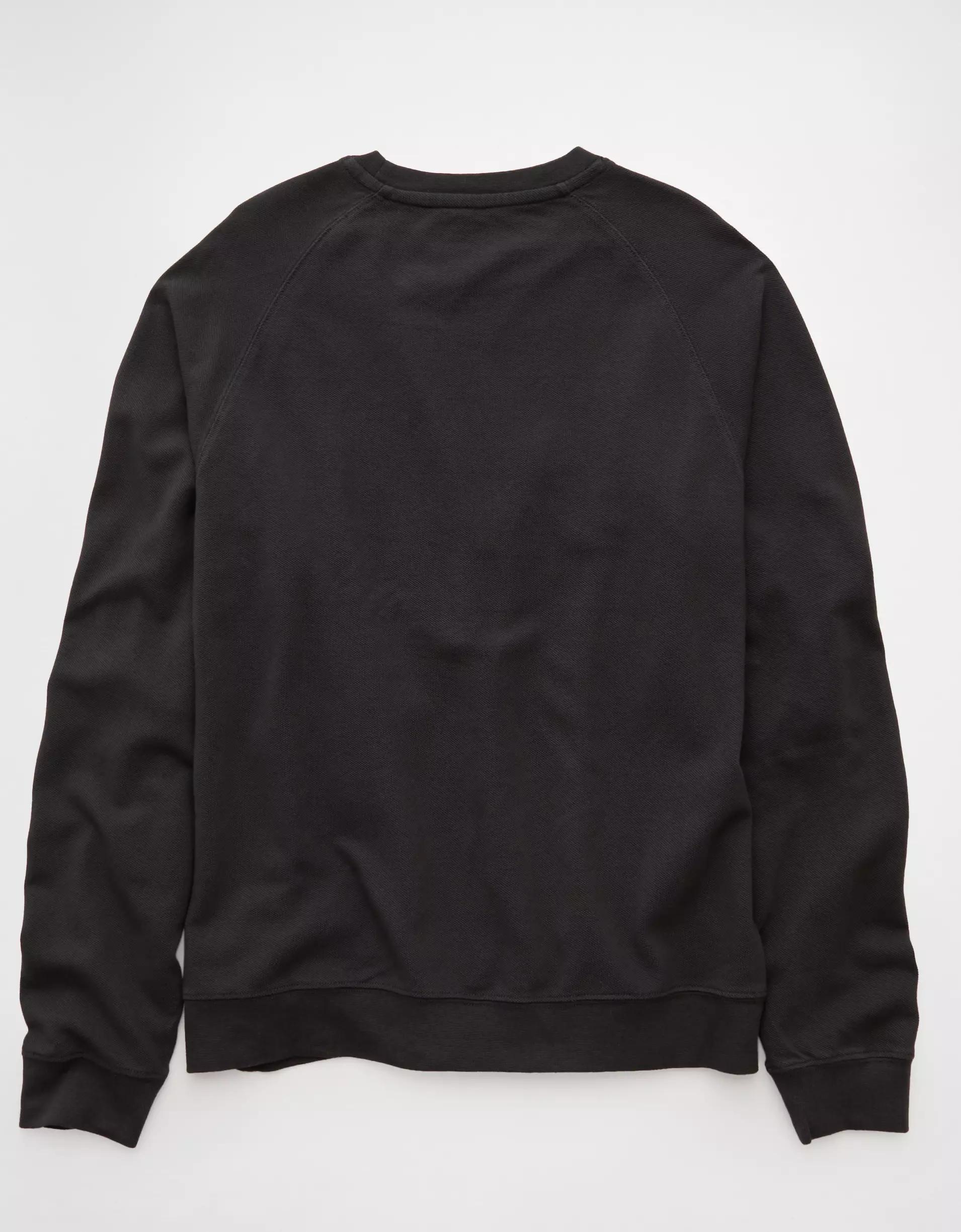 AE Boxy Long Sleeve Piqué T-Shirt Product Image