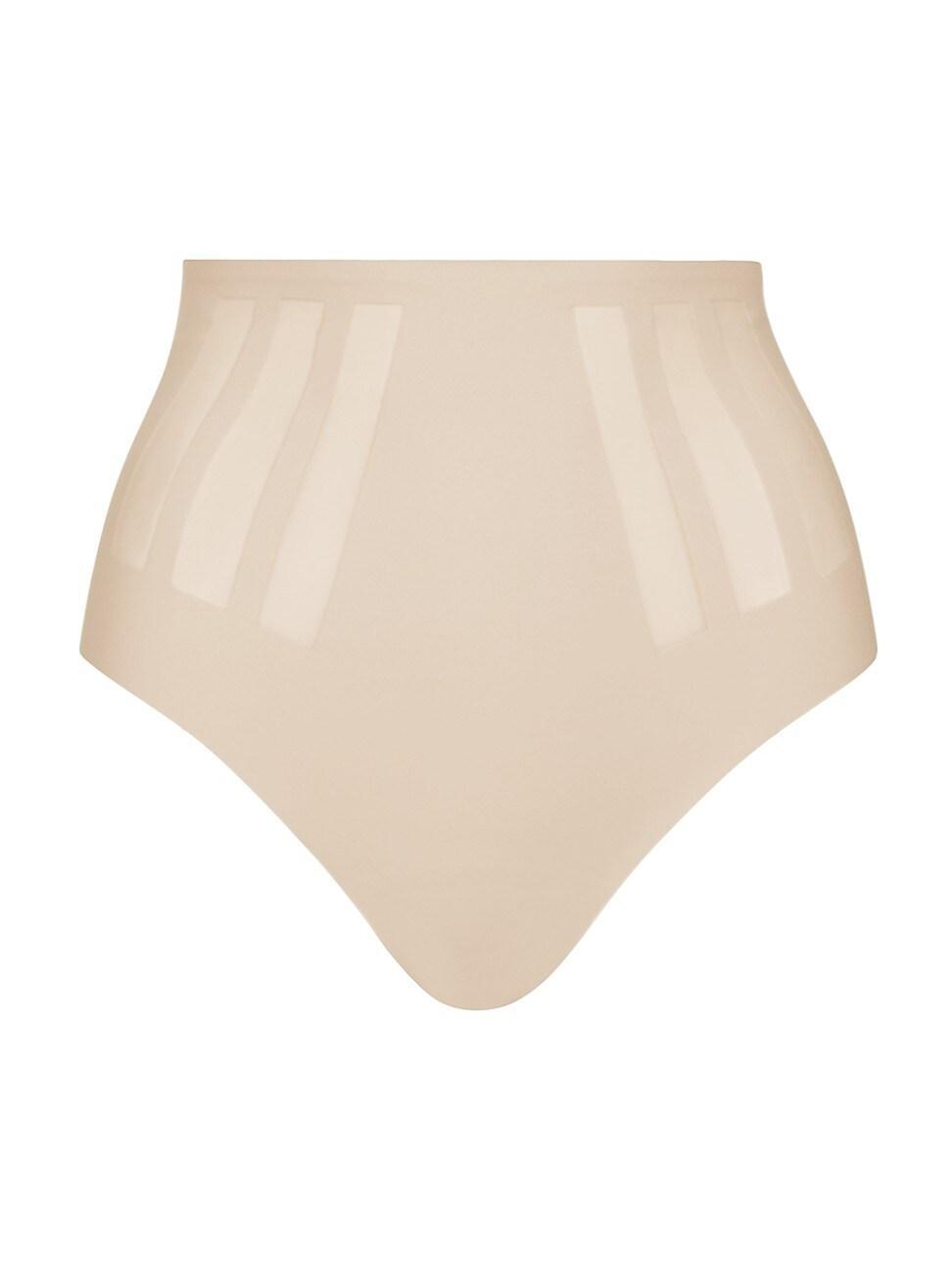 Womens Luxe High-Waist Control Thong Product Image