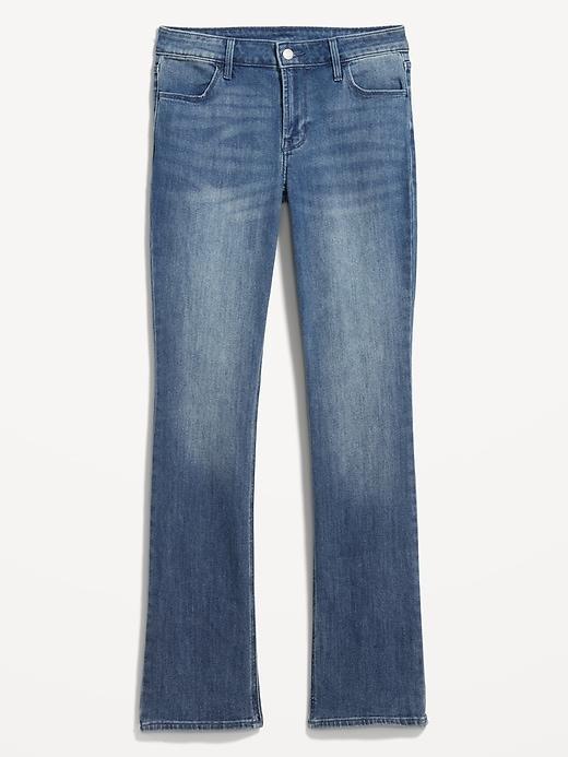 Mid-Rise Wow Boot-Cut Jeans Product Image