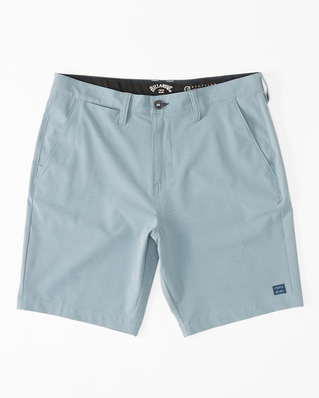 Crossfire Slub 19" Hybrid Submersible Shorts - Washed Blue Male Product Image