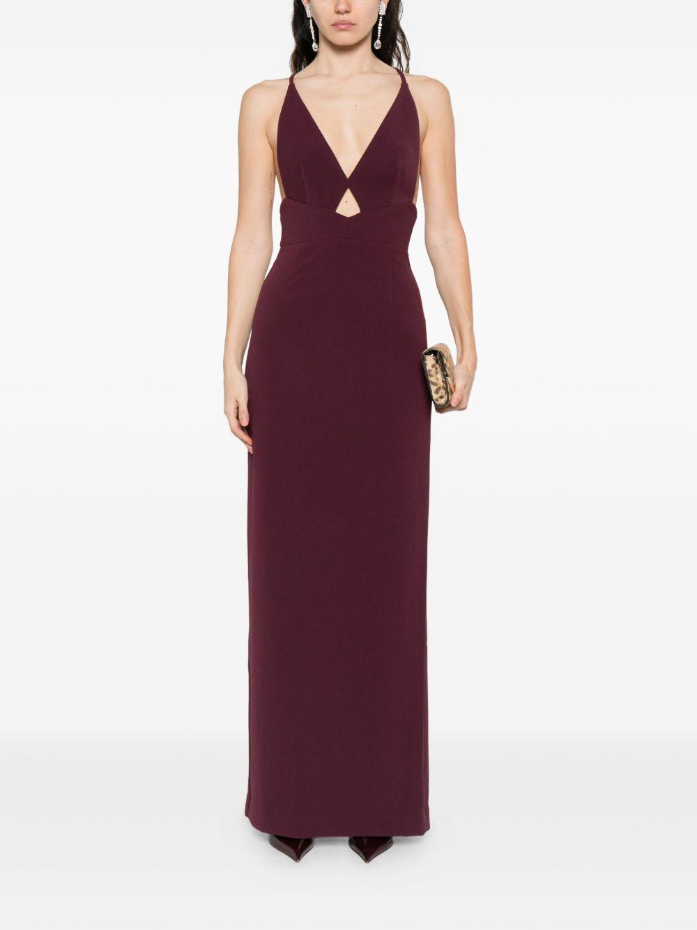 cross-back maxi dress Product Image