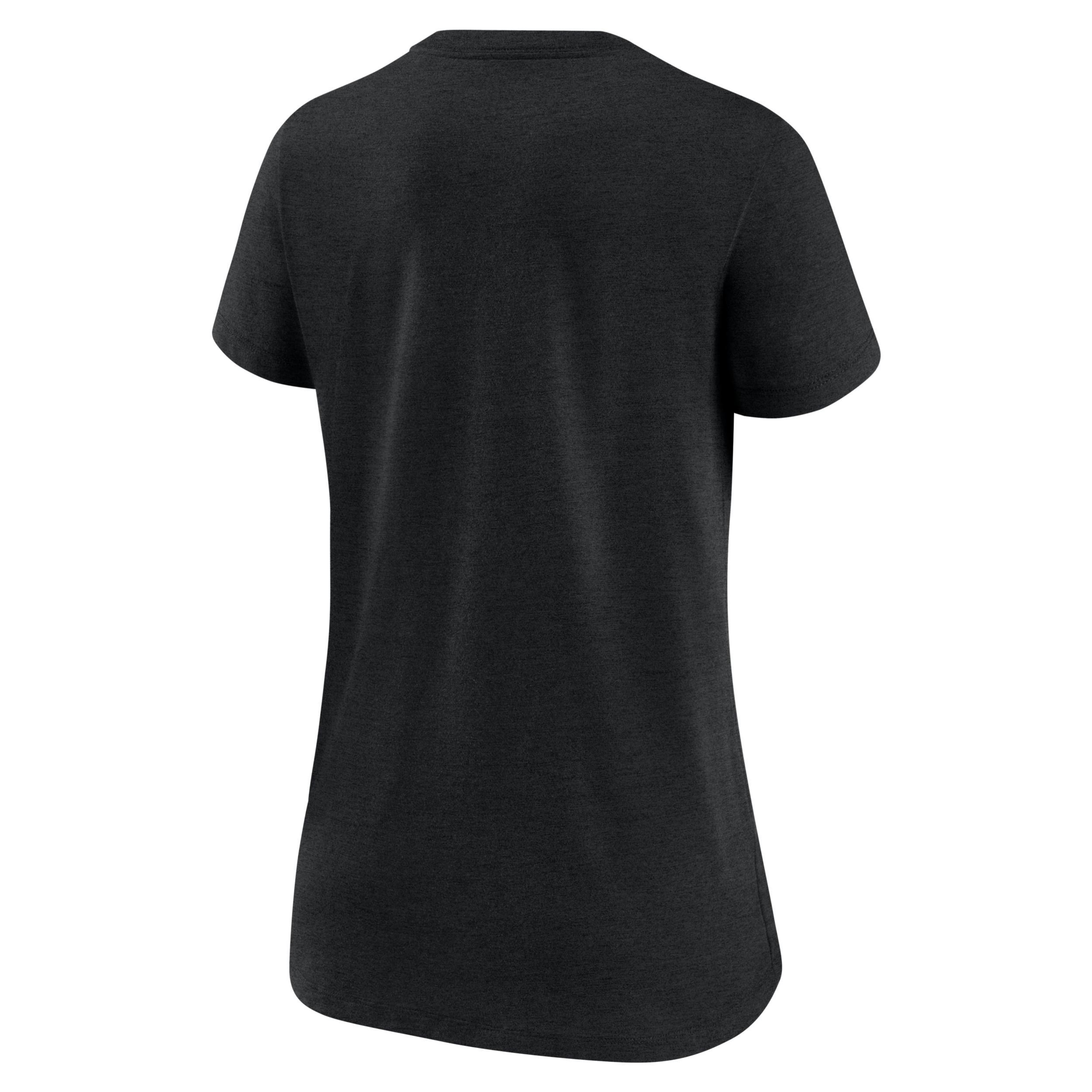 Miami Marlins Authentic Collection Nike Women's MLB V-Neck T-Shirt Product Image