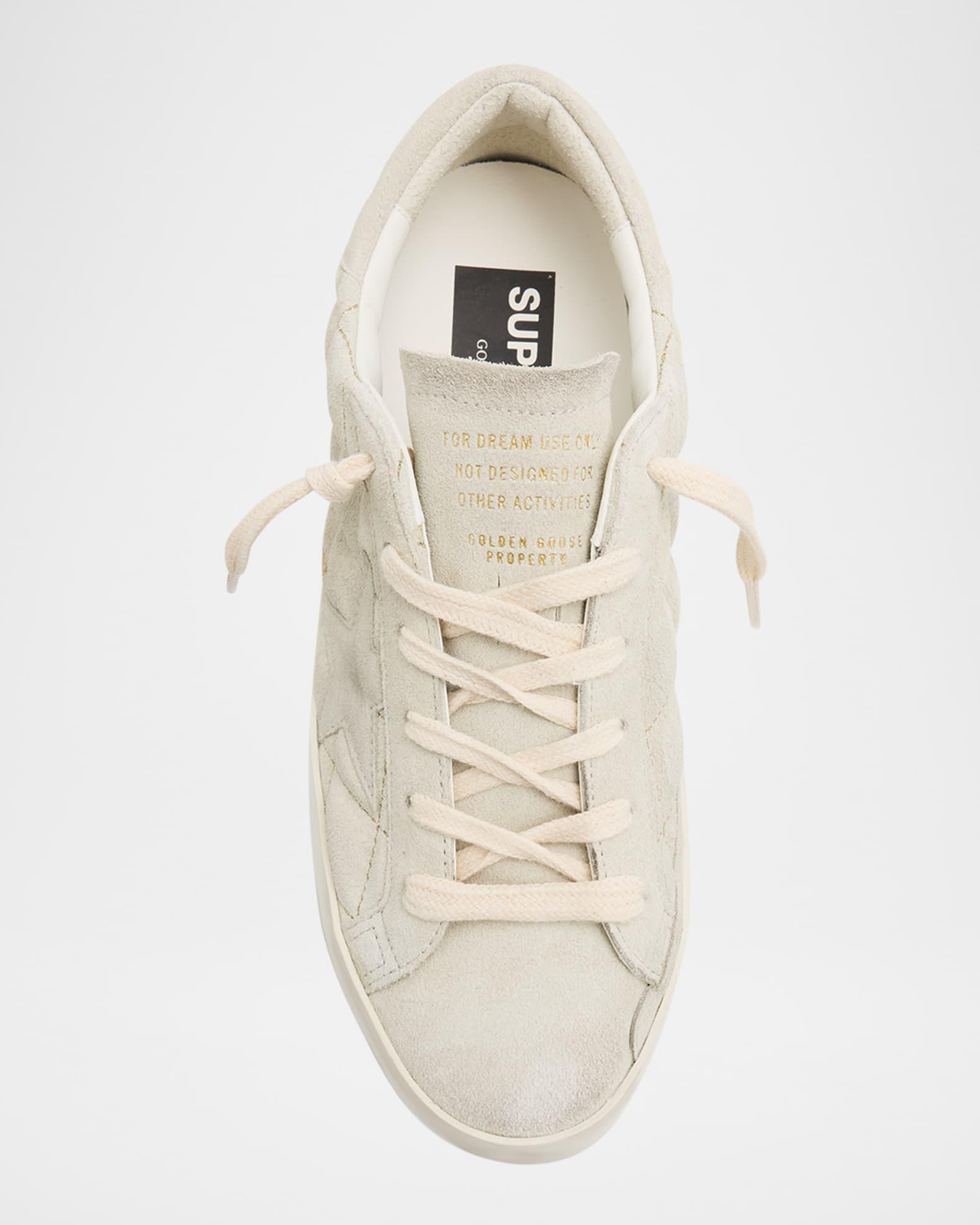 Superstar Quilted Mixed Leather Low-Top Sneakers Product Image