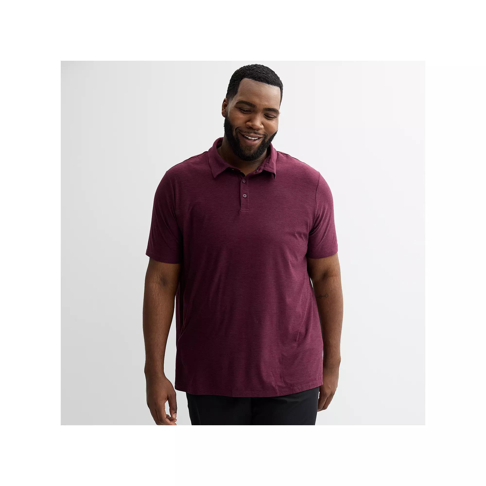 Big & Tall FLX Wander Polo, Men's, Size: Medium Tall, Red Product Image