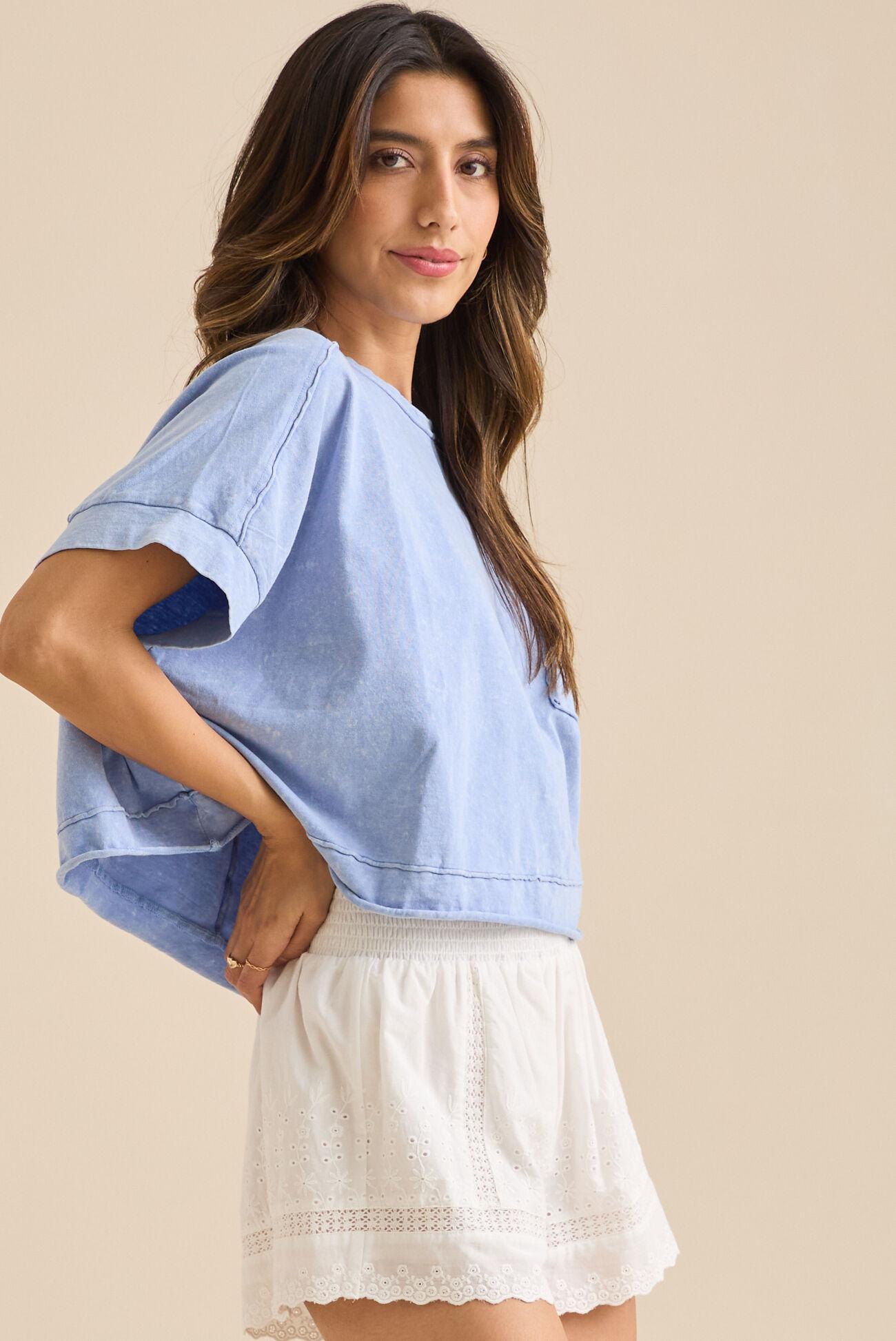 Khani Boxy Pocket Tee Product Image