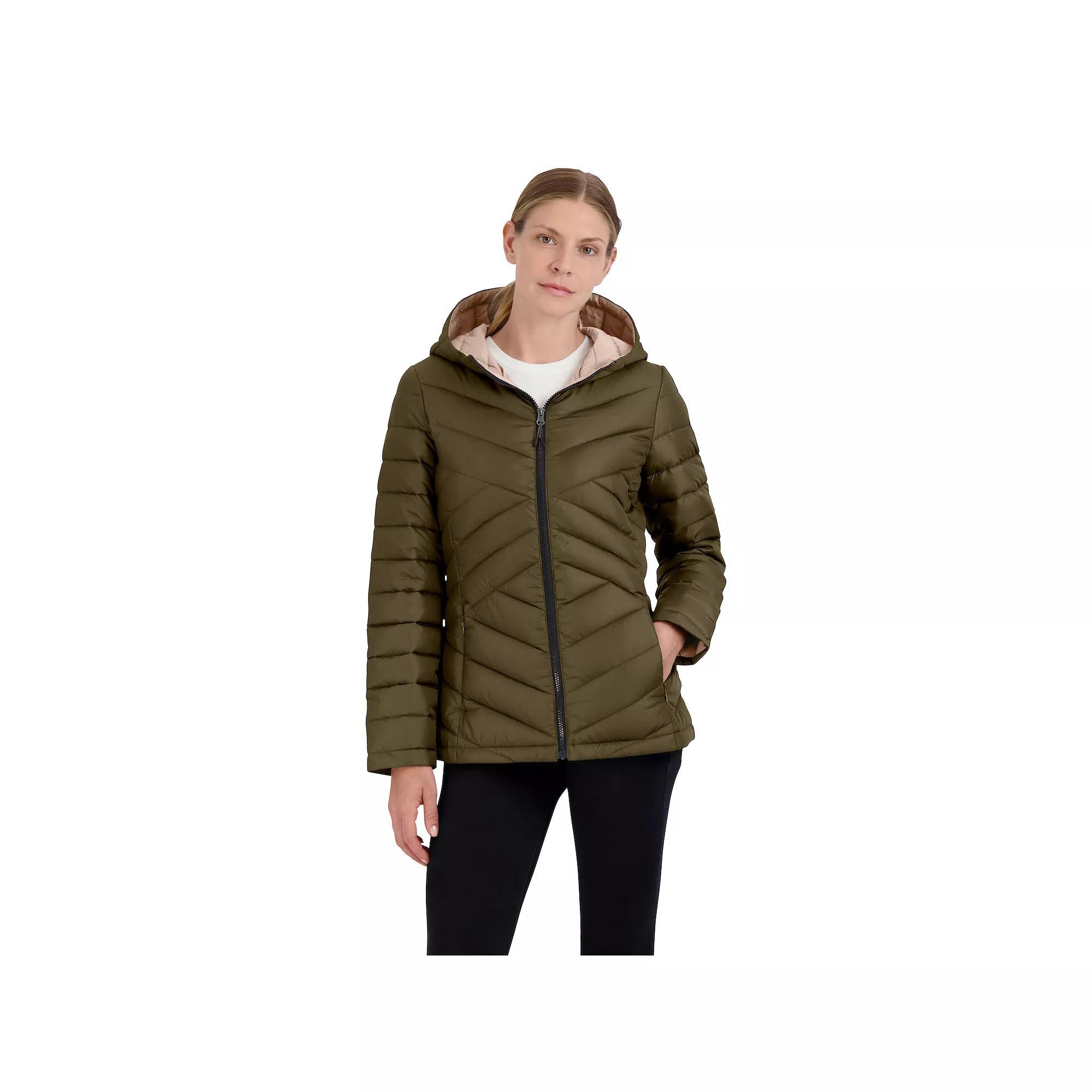 Women's Halitech Packable Puffer Jacket, Size: Small, Ivy Green Product Image