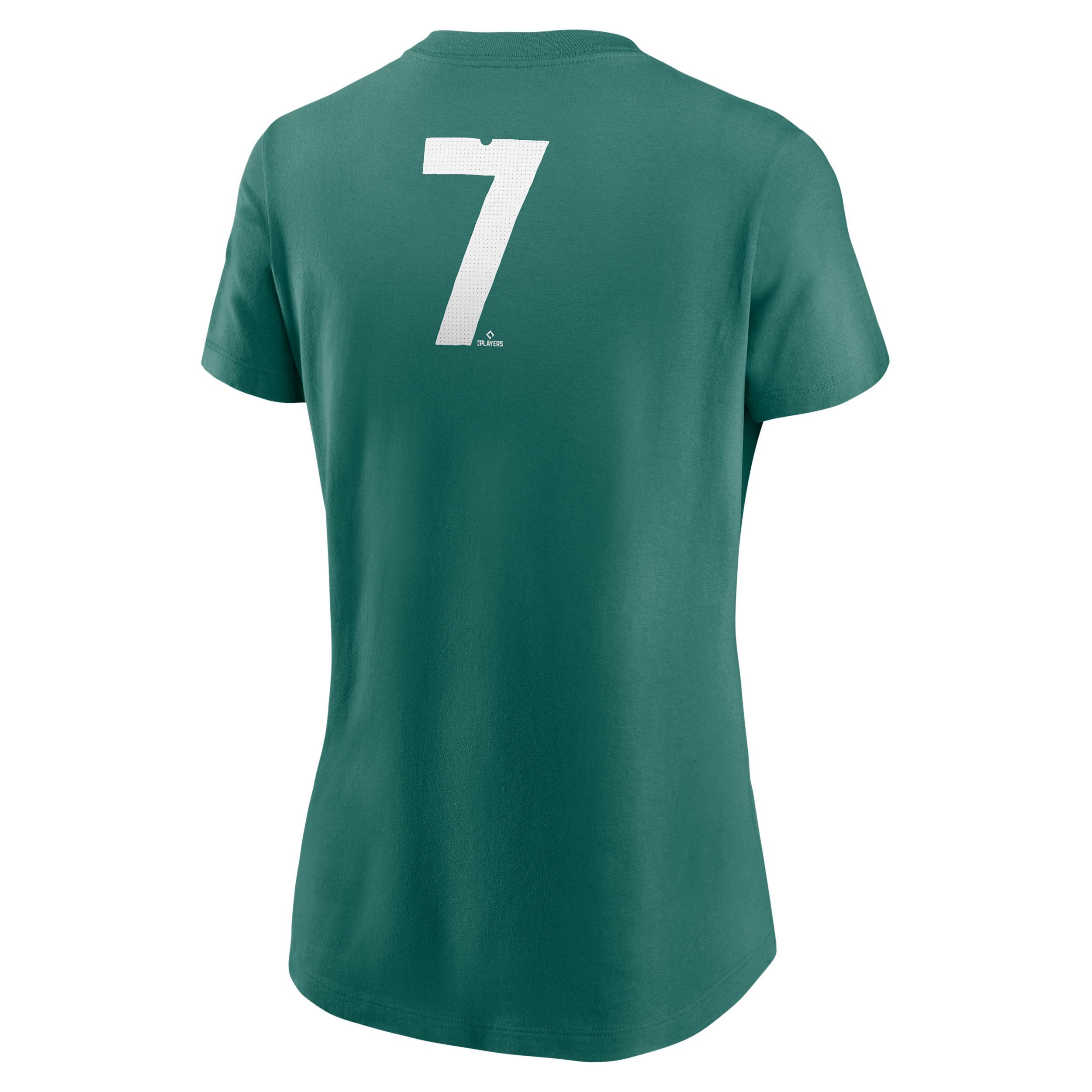 Masataka Yoshida Boston Red Sox City Connect Fuse Nike Women's MLB T-Shirt Product Image