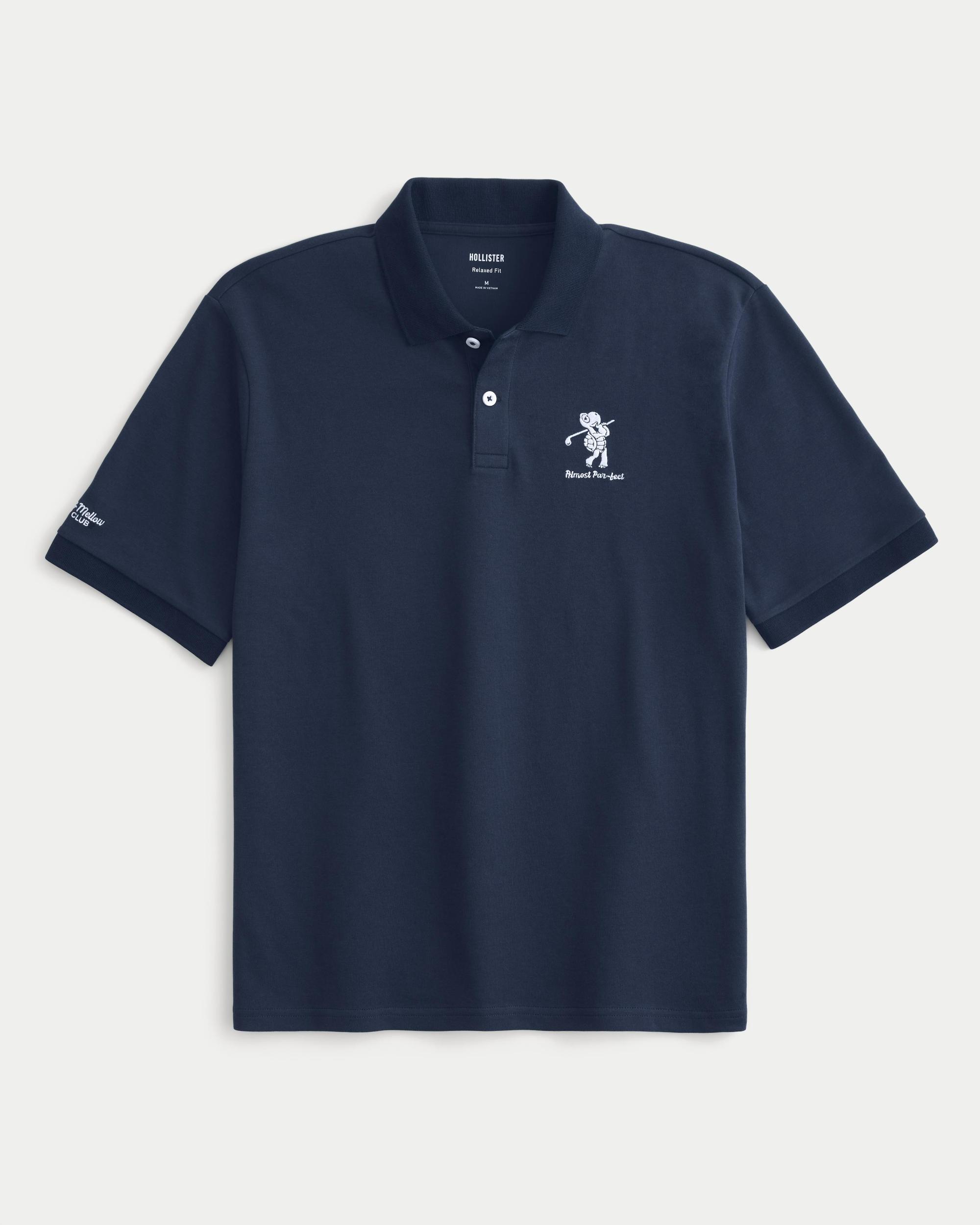 Relaxed Cooling Green & Mellow Golf Club Polo Product Image