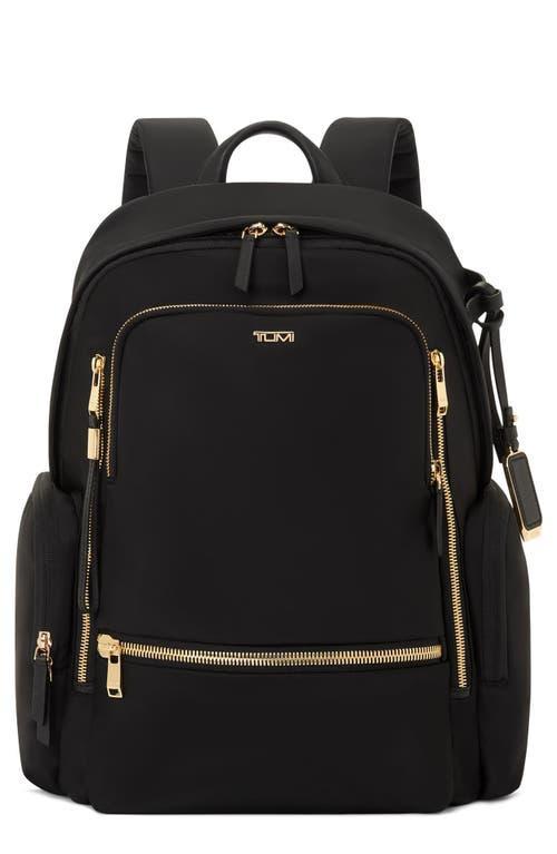 TUMI Voyageur Celina Backpack In Black/gold Product Image