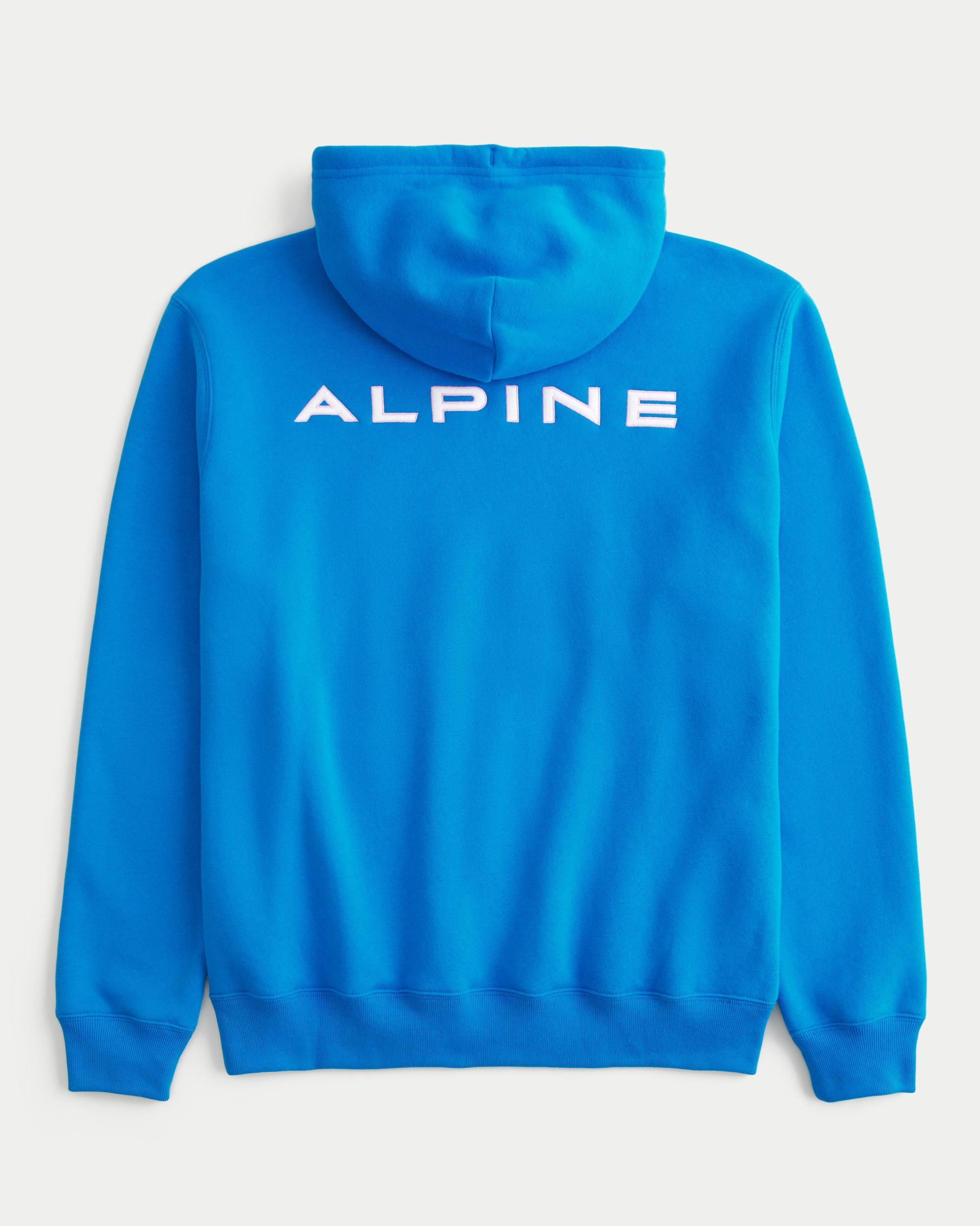 Relaxed Alpine F1 Graphic Hoodie Product Image