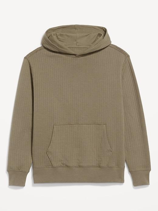 Essential Quilted Fleece Hoodie Product Image