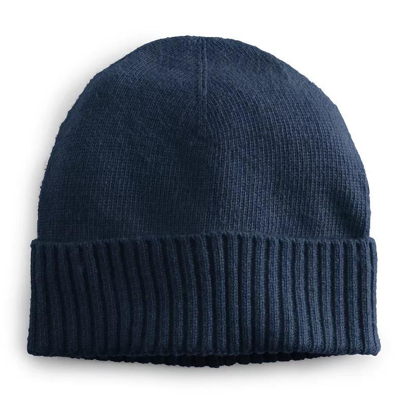 Women's Sonoma Goods For Life® Unlined Cozy Marl Beanie, Velocity Blue Product Image