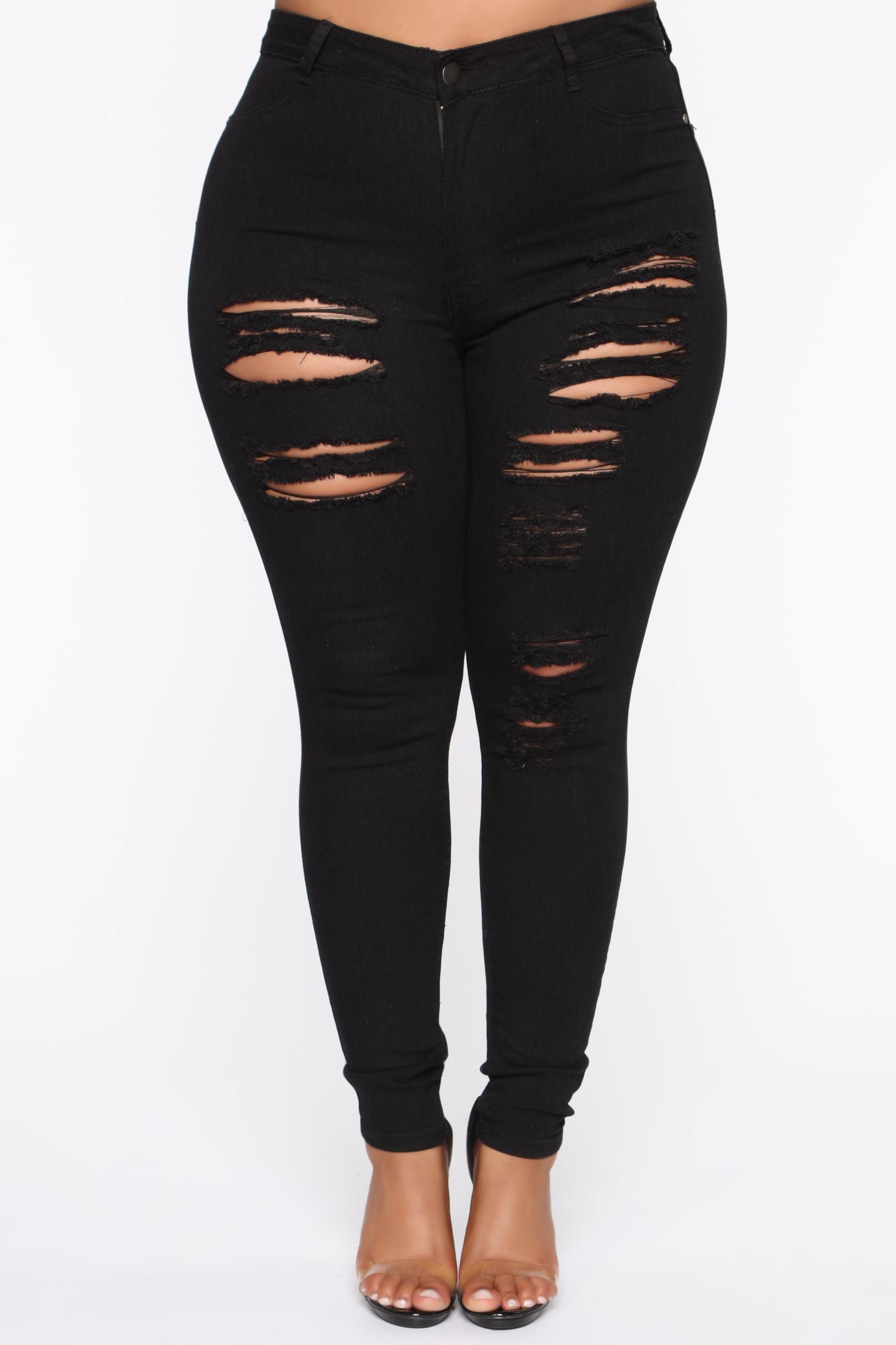 Tris Skinny Jeans - Black Product Image