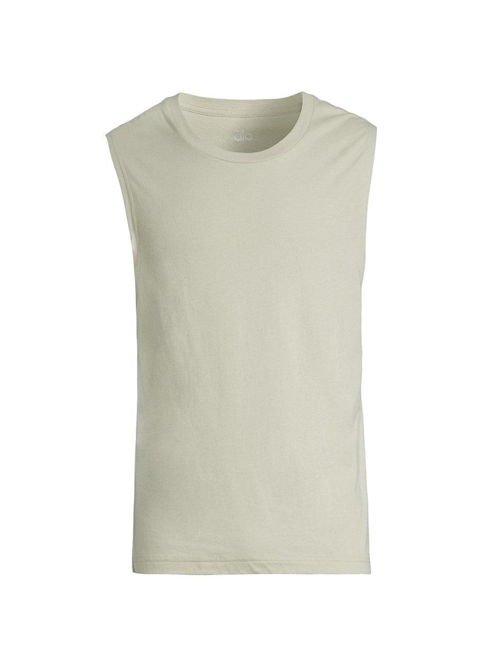 Alo Yoga | The Triumph Muscle Tank Top Blue Product Image